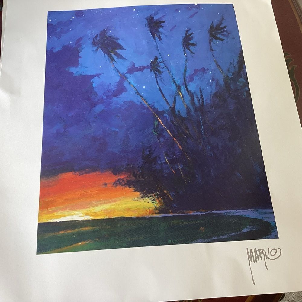 Seriolithograph “How Sweet it is to be Loved by You 2021 by Mario Mavrovich